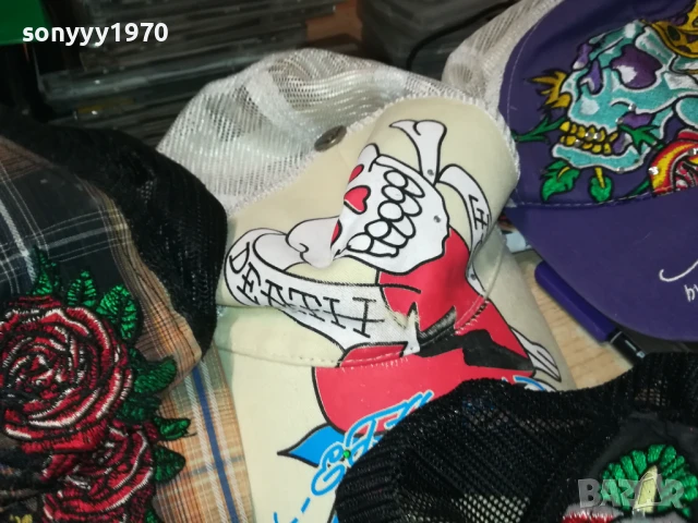 ED HARDY-ШАПКА ПО ИЗБОР 45ЛВ ЗА 1БРОЙ 1508251120, снимка 12 - Шапки - 51373618