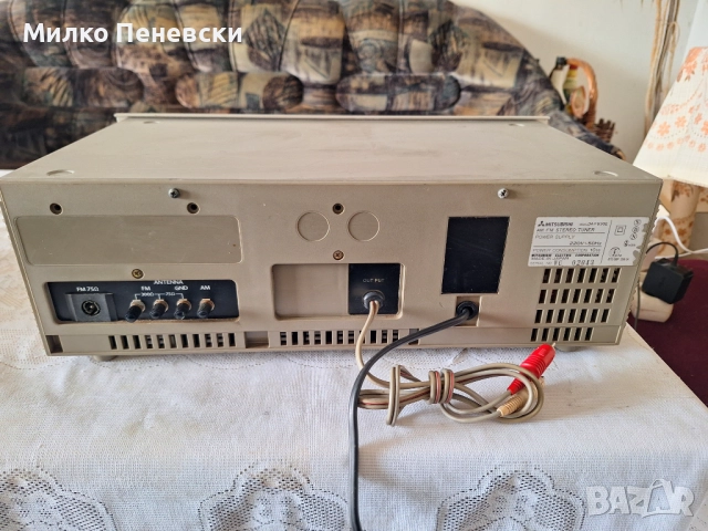 MITSIBUSHI DA-F630E.HI FI VINTAGE STEREO TUNER.MADE IN JAPAN., снимка 5 - Ресийвъри, усилватели, смесителни пултове - 52027604