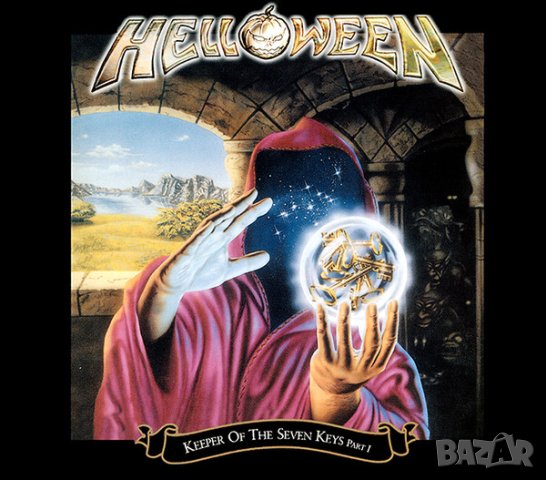 Helloween - Keeper of the Seven Keys, Part I - CD - оригинален диск с книжка, снимка 1 - CD дискове - 43781569