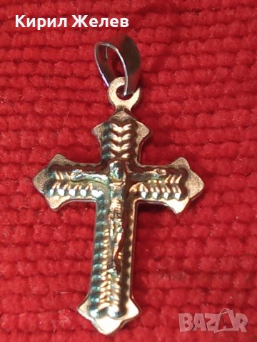 СРЕБЪРНО НАГРЪДНО РАЗПЯТИЕ СРЕБРО 925 КРЪСТ КРЪСТЧЕ 40066