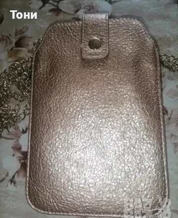 Златиста Нова Дамска Чанта, снимка 5 - Чанти - 50754290