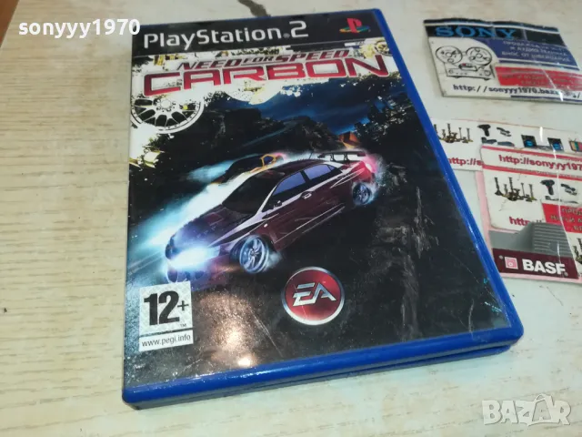 NEED FOR SPEED CARBON PS2-КУТИЯ 1402251405, снимка 3 - Игри за PlayStation - 49127317