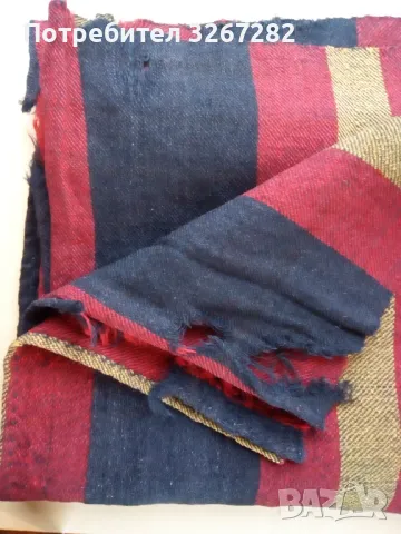 Черга,Селска,Ръчно Тъкана, Вълна, Кюстендилско, снимка 14 - Антикварни и старинни предмети - 48219263