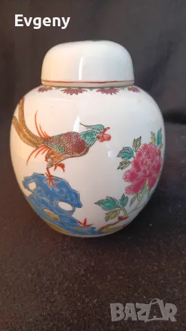 Антична керамична китайска ваза , снимка 2 - Вази - 49750336