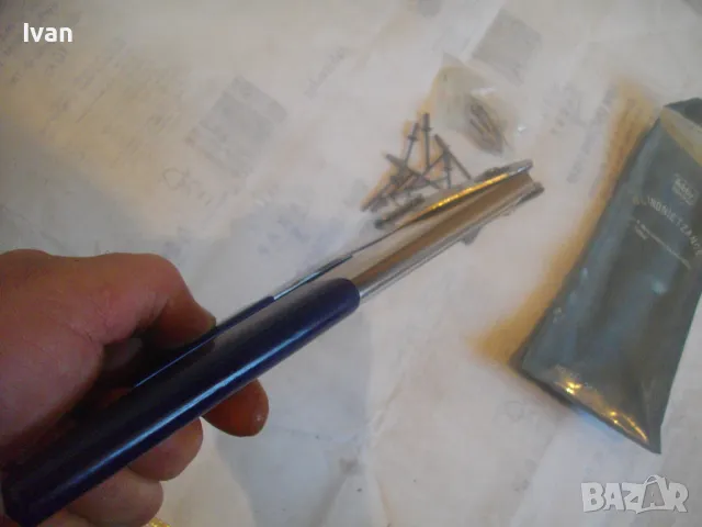 НОВА НЕМСКА СТАРО КАЧЕСТВО РЪЧНА НИТАЧКА ЗА ПОП-НИТОВЕ ДО 3,5мм В КАЛЪФ HOBBY №2, снимка 15 - Други инструменти - 48593222