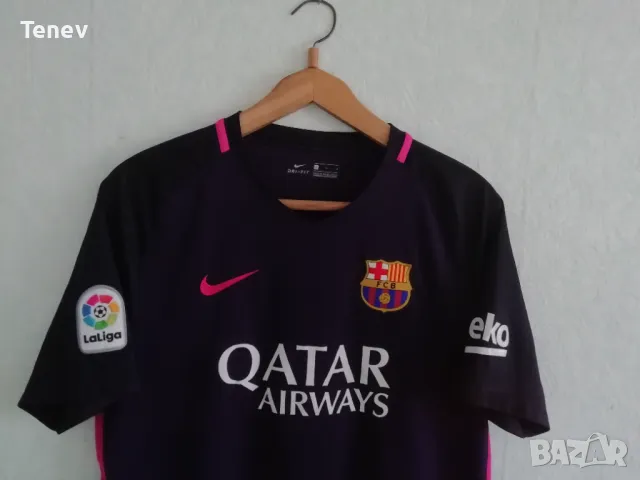 Barcelona Iniesta Away 2016 2017 Барселона Иниеста оригинална тениска фланелка Nike , снимка 6 - Тениски - 50225143