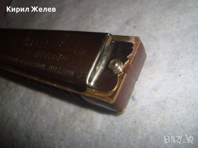 Bandmaster TREMOLO Стара ГДР Маркова УСТНА ХАРМОНИКА РЯДКА 30939, снимка 9 - Антикварни и старинни предмети - 38108275