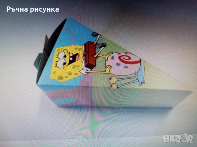 Парче за хартиена торта тема Спайдърмен ,Лило и стич,Спондж боб ,пепа пиг ,пез патрул и други, снимка 6 - Други - 42312830