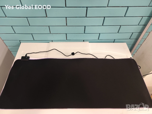 XXL геймърски пад за мишка с RGB подсветка и гумирана основа, снимка 8 - Клавиатури и мишки - 52814201