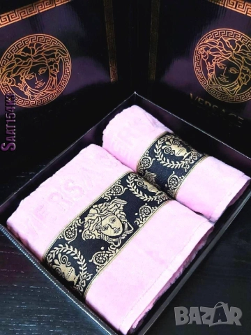 комплект хавлии louis vuitton versace, снимка 2 - Други стоки за дома - 51456408