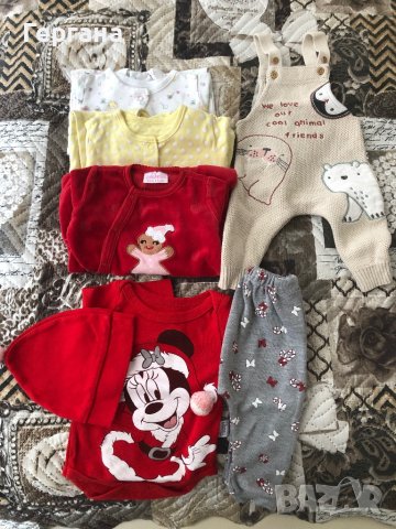 Маркови Бебешки дрехи и аксесоари, снимка 3 - Бодита за бебе - 40791827