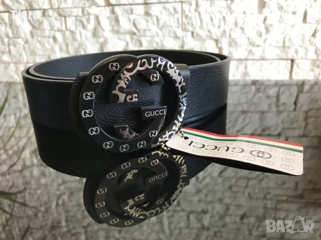 GUCCI - Колан от естествена кожа - унисекс, снимка 4 - Колани - 32396260