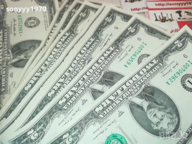 КОЛЕКЦИОНЕРСКИ ДОЛАРИ ОТ САЩ 2 ДОЛАРА 35ЛВ 1210241658, снимка 8 - Нумизматика и бонистика - 47558287