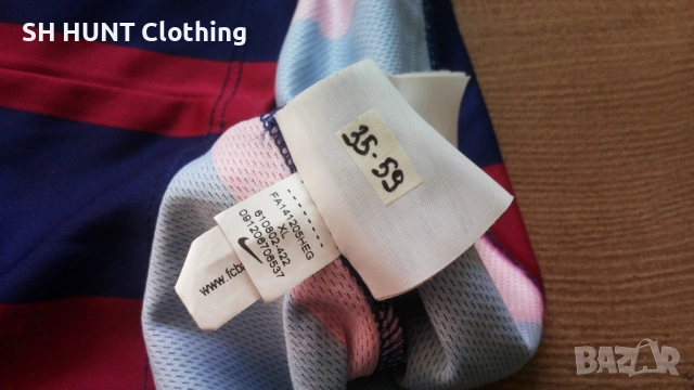 NIKE MESSI FC BARCELONA Kids Football T-Shirt размер 7-8 години / 122-128 см детска тениска 35-59, снимка 13 - Детски тениски и потници - 53210335