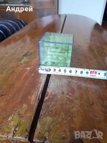 Стара играчка кубче лабиринт, снимка 5 - Други ценни предмети - 50271647