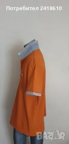 Hugo Boss Paddy Pique Cotton Regular Fit Mens Size 2XL - 3XL ОРИГИНАЛНА Тениска!, снимка 5 - Тениски - 50095373