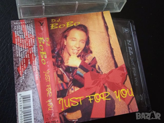 DJ BoBo ‎– Just For You - оригинална аудио касета
