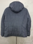 зимно марково синьо ватирано яке с качулка, снимка 2
