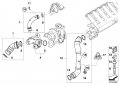 3 броя Уплътнения маркуч турбо за BMW E87 E46 E90-93 E60 M47 M57 11617790547, снимка 4