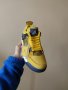 Nike Air Jordan 4 Retro Lightning Yellow Pikachu Нови Кецове Обувки Маратонки Размер 39 , снимка 4