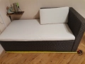 Ратанов диван като нов, само сглобен , снимка 1