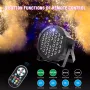 36 DJ LED Par Light RGB Party Lights Uplights със звуково активирано дистанционно DMX управление за , снимка 3