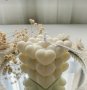 Ароматна свещ сърчице, candle heart, снимка 2