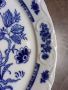 Декоративна релефна порцеланова чиния , снимка 3