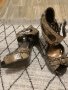 Убийствено секси змийски сандали на платформа с каишка на глезена , снимка 2
