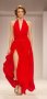 Дизайнерска рокля TWINSET-Milano - червена, снимка 2