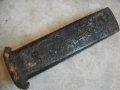 Старо Качество-Стар Масивен Кован Клин-Секач-Нож Кама за Дърва-Цепене-Немска, снимка 4