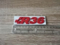 Volkswagen R36 червен надпис, снимка 5