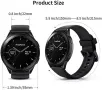 Нов Смарт часовник със сензорен екран за фитнес тракер/Спорт Подарък, снимка 6