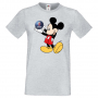 Мъжка тениска Mickey Mouse SAAB Подарък,Изненада,Рожден ден, снимка 5