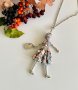 Дълго колие/гердан с висулка "Кукла", снимка 9