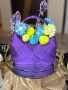 подарък за 8 март 👜 3D принтирани чанти, пълни с ръчно направени цветя, снимка 4