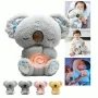 Плюшена дишаща Коала Сива/Розова/ Бежова, снимка 1