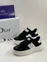 Christian Dior Дамски Черни Маратонки С Бяла Подметка 👟Дамски Спортни Обувки Кристиан Диор Код E643, снимка 1