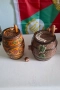 Декоративни малки бурета(керамично и дървено), снимка 2