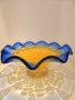 Фруктиера от художествено стъкло, снимка 10