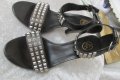 НОВИ елегантни дамски сандали , летни обувки N - 39 - 40 ASH® original, 3x 100% естествена кожа, снимка 8