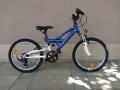 Продавам колела внос от Германия мтв детски велосипед FLACH MATRIX 20 цола преден и заден амортисьои, снимка 1 - Велосипеди - 28604319