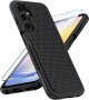 FNTCASE Калъф за телефон Samsung A25 5G, противоударен, черен