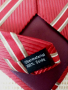 червена копринена вратовръзка Royal Class , снимка 4