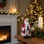 Декоративен дядо Коледа с пайети – Стилен акцент за всеки дом, снимка 8