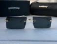 CHROME HEARTS мъжки слънчеви очила правоъгълни, снимка 3