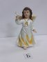 Ангел седефено бяло с жълто , модел Б., снимка 1 - Статуетки - 37925597