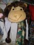 Плюшена шапка на маймуна, снимка 1 - Плюшени играчки - 43401620