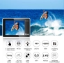 EKEN H5S Plus 4K екшън камера – водоустойчива + пълен комплект аксесоари, снимка 9