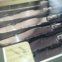 laguiole 6бр BLACK-knives france 0804211542, снимка 8 - Други ценни предмети - 32475201